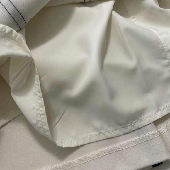 Calvin Klein Ivory Black Dress Size 4 - Picture 7 of 11